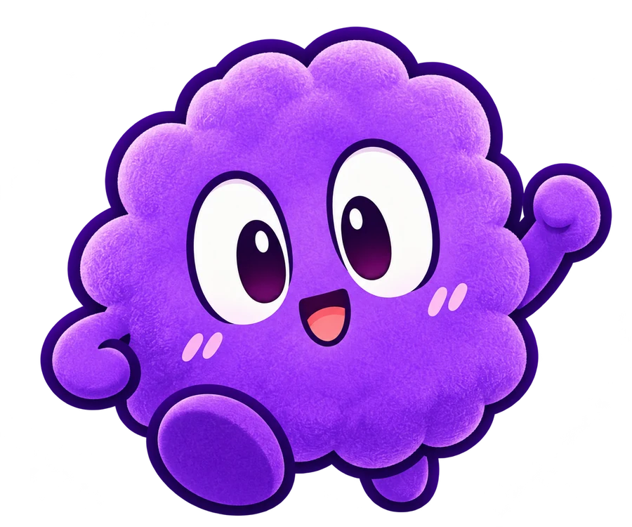 応援するホコリくん